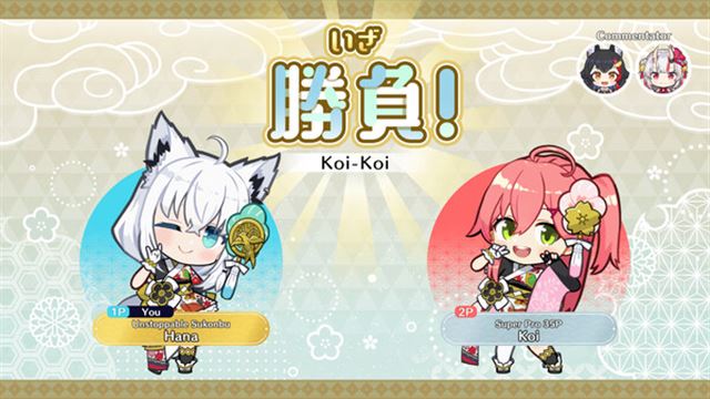 Hình ảnh trong game hololive Holos Hanafuda-TENOKE Hình ảnh trong game hololive Holos Hanafuda-TENOKE