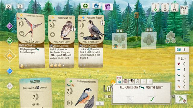 Hình ảnh trong game Wingspan Seasonal Decorative Pack 2-TENOKE Hình ảnh trong game Wingspan Seasonal Decorative Pack 2-TENOKE