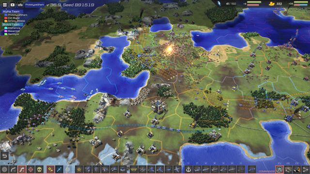 Hình ảnh trong game Line War-GoldBerg Hình ảnh trong game Line War-GoldBerg
