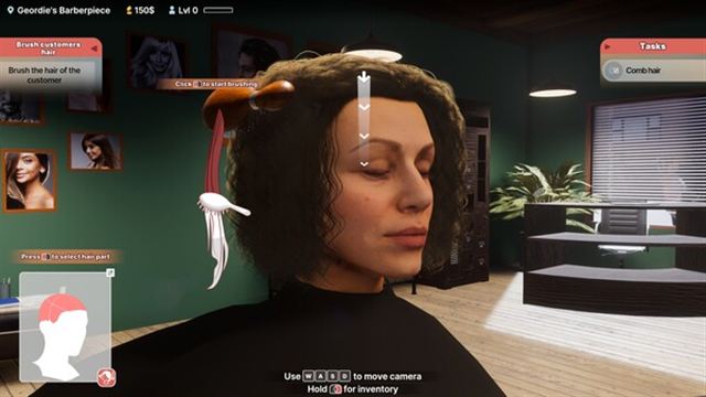 Hình ảnh trong game Hairdresser Simulator Long Hair-TENOKE Hình ảnh trong game Hairdresser Simulator Long Hair-TENOKE