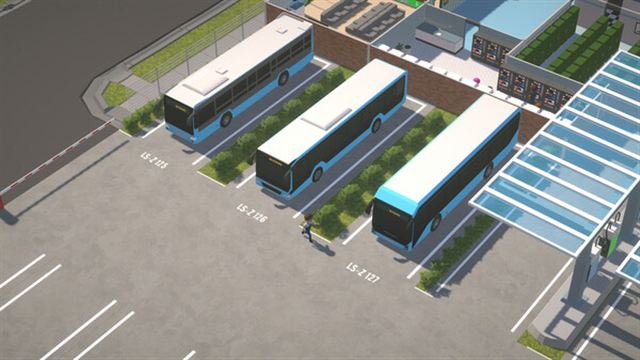 Hình ảnh trong game City Bus Manager-TENOKE Hình ảnh trong game City Bus Manager-TENOKE