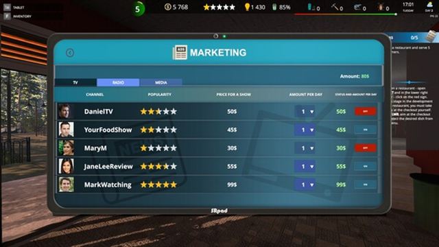 Hình ảnh trong game Cafe Owner Simulator-TENOKE Hình ảnh trong game Cafe Owner Simulator-TENOKE