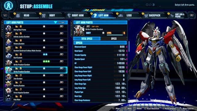 Hình ảnh trong game GUNDAM BREAKER 4-RUNE Hình ảnh trong game GUNDAM BREAKER 4-RUNE