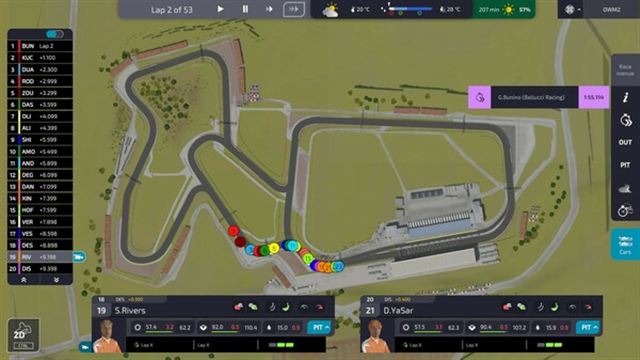 Hình ảnh trong game Open Wheel Manager 2-TENOKE Hình ảnh trong game Open Wheel Manager 2-TENOKE