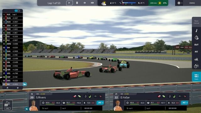 Hình ảnh trong game Open Wheel Manager 2-TENOKE Hình ảnh trong game Open Wheel Manager 2-TENOKE