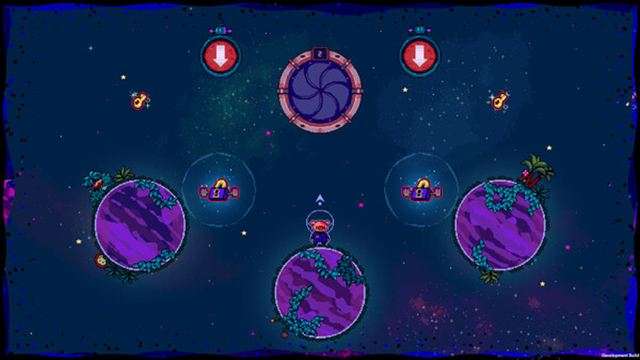 Hình ảnh trong game Astro Pig-TENOKE Hình ảnh trong game Astro Pig-TENOKE