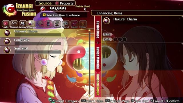 Hình ảnh trong game Touhou Genso Wanderer FORESIGHT-TENOKE Hình ảnh trong game Touhou Genso Wanderer FORESIGHT-TENOKE