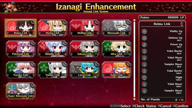 Hình ảnh trong game Touhou Genso Wanderer FORESIGHT v1.07-P2P Hình ảnh trong game Touhou Genso Wanderer FORESIGHT v1.07-P2P