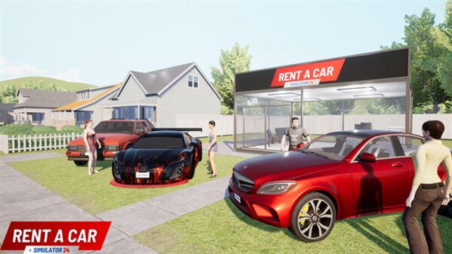Hình ảnh trong game Rent A Car Simulator 24 Early Access Hình ảnh trong game Rent A Car Simulator 24 Early Access