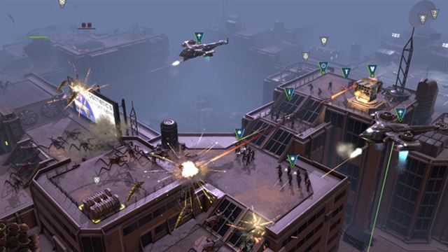 Hình ảnh trong game Starship Troopers Terran Command Urban Onslaught-FLT Hình ảnh trong game Starship Troopers Terran Command Urban Onslaught-FLT