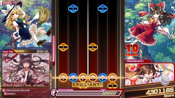 Hình ảnh trong game Touhou Danmaku Kagura Phantasia Lost v1.8.3-P2P Hình ảnh trong game Touhou Danmaku Kagura Phantasia Lost v1.8.3-P2P