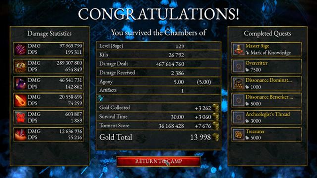 Hình ảnh trong game Halls of Torment-P2P Hình ảnh trong game Halls of Torment-P2P