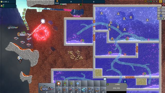 Hình ảnh trong game Creeper World IXE v59-P2P Hình ảnh trong game Creeper World IXE v59-P2P