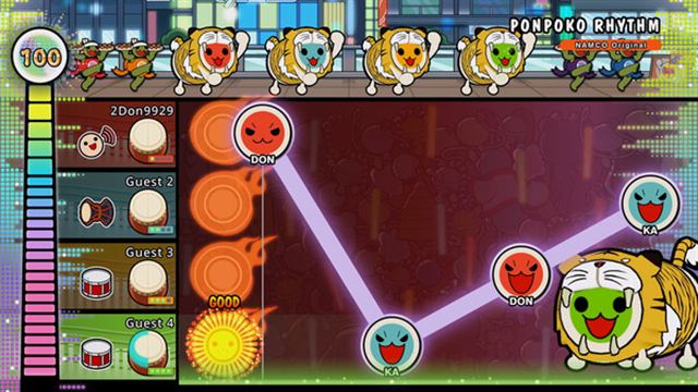 Hình ảnh trong game Taiko no Tatsujin Rhythm Festival v2.0.0-P2P Hình ảnh trong game Taiko no Tatsujin Rhythm Festival v2.0.0-P2P
