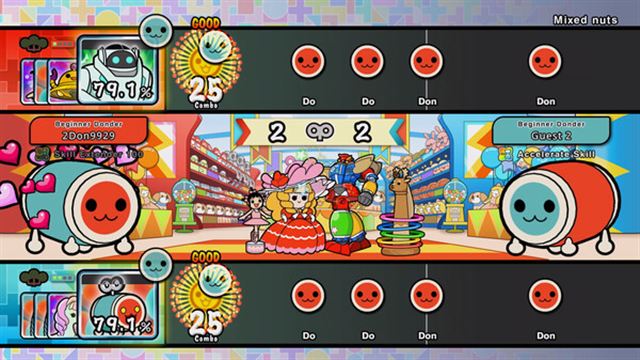 Hình ảnh trong game Taiko no Tatsujin Rhythm Festival-TENOKE Hình ảnh trong game Taiko no Tatsujin Rhythm Festival-TENOKE