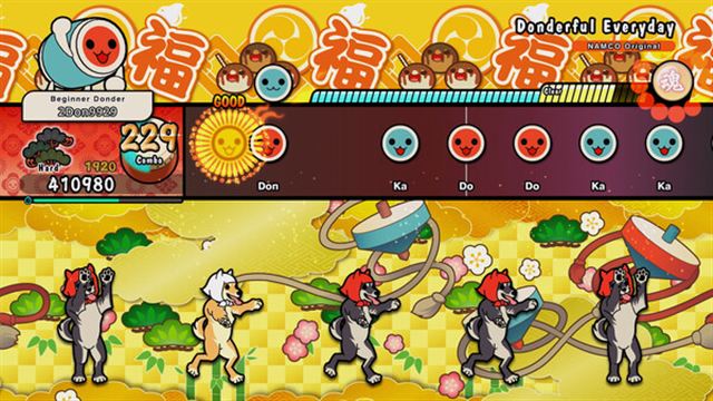 Hình ảnh trong game Taiko no Tatsujin Rhythm Festival-TENOKE Hình ảnh trong game Taiko no Tatsujin Rhythm Festival-TENOKE