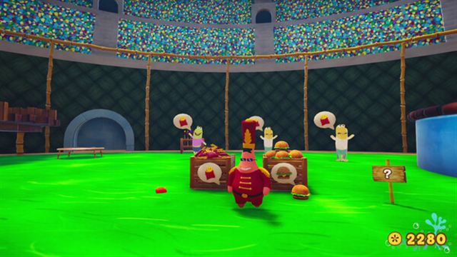 Hình ảnh trong game SpongeBob SquarePants The Patrick SG-GoldBerg Hình ảnh trong game SpongeBob SquarePants The Patrick SG-GoldBerg