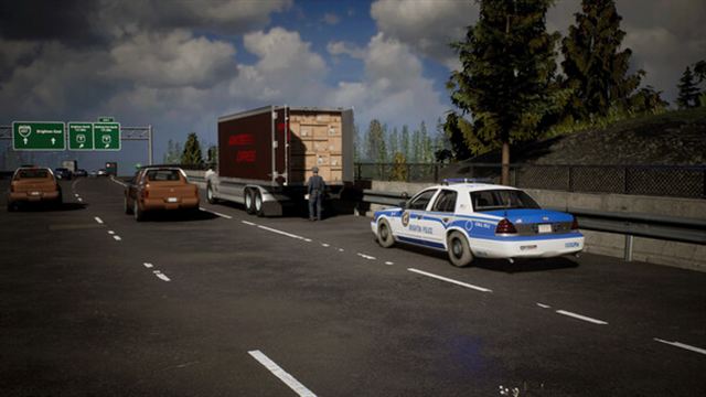 Hình ảnh trong game Police Simulator PO Highway Patrol Expansion-RUNE Hình ảnh trong game Police Simulator PO Highway Patrol Expansion-RUNE