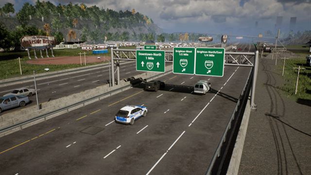 Hình ảnh trong game Police Simulator PO Highway Patrol Expansion-RUNE Hình ảnh trong game Police Simulator PO Highway Patrol Expansion-RUNE