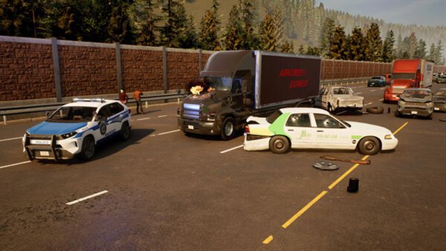 Hình ảnh trong game Police Simulator PO Highway Patrol Expansion-RUNE Hình ảnh trong game Police Simulator PO Highway Patrol Expansion-RUNE