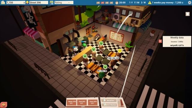 Hình ảnh trong game City Noodle Shop Simulator-TENOKE Hình ảnh trong game City Noodle Shop Simulator-TENOKE