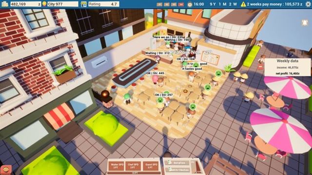 Hình ảnh trong game City Noodle Shop Simulator-TENOKE Hình ảnh trong game City Noodle Shop Simulator-TENOKE