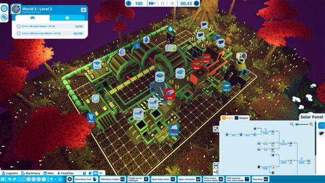 Hình ảnh trong game Automate It Factory Puzzle-TENOKE Hình ảnh trong game Automate It Factory Puzzle-TENOKE