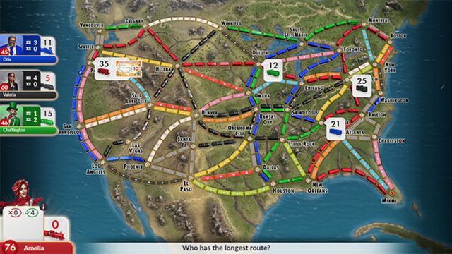 Hình ảnh trong game Ticket to Ride v1.5.1-P2P Hình ảnh trong game Ticket to Ride v1.5.1-P2P
