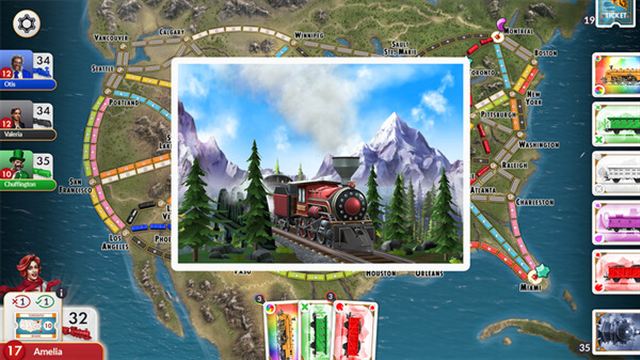 Hình ảnh trong game Ticket to Ride v1.5.1-P2P Hình ảnh trong game Ticket to Ride v1.5.1-P2P