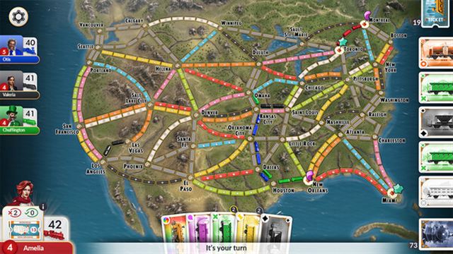 Hình ảnh trong game Ticket to Ride v1.5.1-P2P Hình ảnh trong game Ticket to Ride v1.5.1-P2P