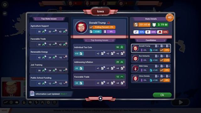 Hình ảnh trong game The Political Machine 2024 Pre Election-SKIDROW Hình ảnh trong game The Political Machine 2024 Pre Election-SKIDROW