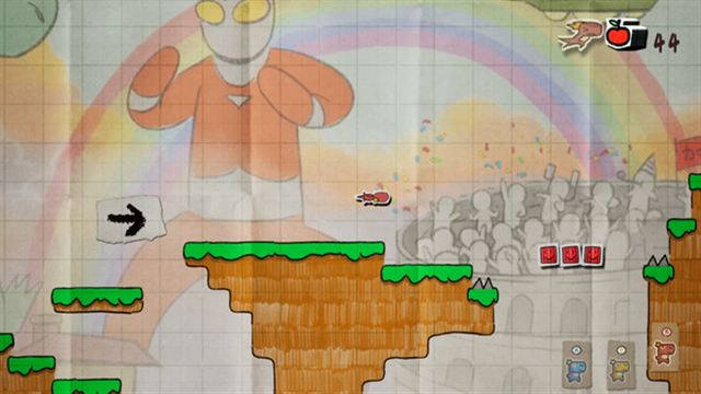 Hình ảnh trong game Doodle Adventure of Chameleon-TENOKE Hình ảnh trong game Doodle Adventure of Chameleon-TENOKE