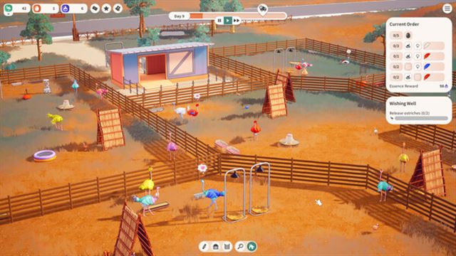 Hình ảnh trong game Ostrich Farm-TENOKE Hình ảnh trong game Ostrich Farm-TENOKE