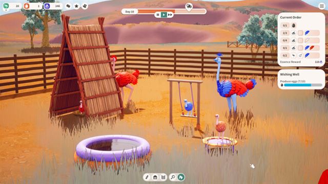 Hình ảnh trong game Ostrich Farm-TENOKE Hình ảnh trong game Ostrich Farm-TENOKE