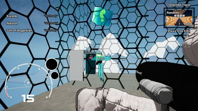 Hình ảnh trong game Rocket Jump Race-TENOKE Hình ảnh trong game Rocket Jump Race-TENOKE