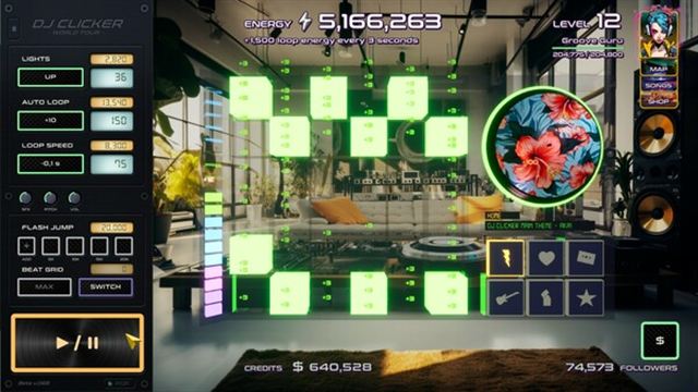 Hình ảnh trong game DJ Clicker World Tour-TENOKE Hình ảnh trong game DJ Clicker World Tour-TENOKE