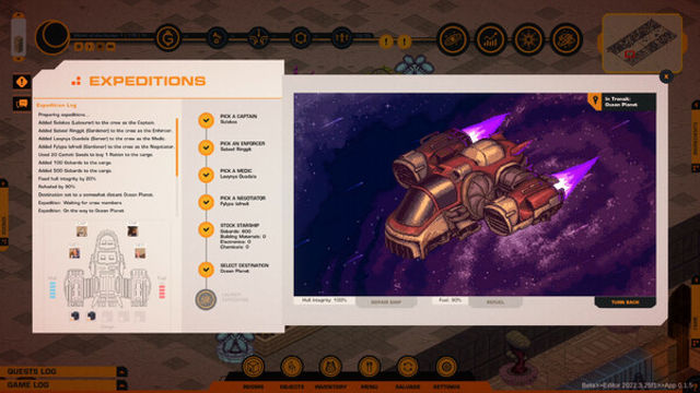 Hình ảnh trong game The Diner at the End of the Galaxy Early Access