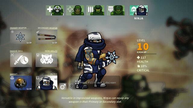 Hình ảnh trong game Strike Force Heroes Ninja Class-TENOKE Hình ảnh trong game Strike Force Heroes Ninja Class-TENOKE