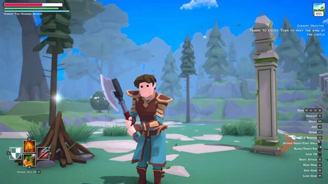 Hình ảnh trong game Cacildes Adventure-TENOKE Hình ảnh trong game Cacildes Adventure-TENOKE