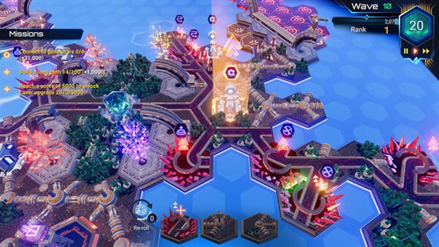 Hình ảnh trong game HexaScape Cyber Defense-TENOKE