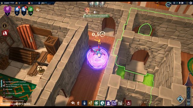 Hình ảnh trong game Wizdom Academy Early Access Hình ảnh trong game Wizdom Academy Early Access