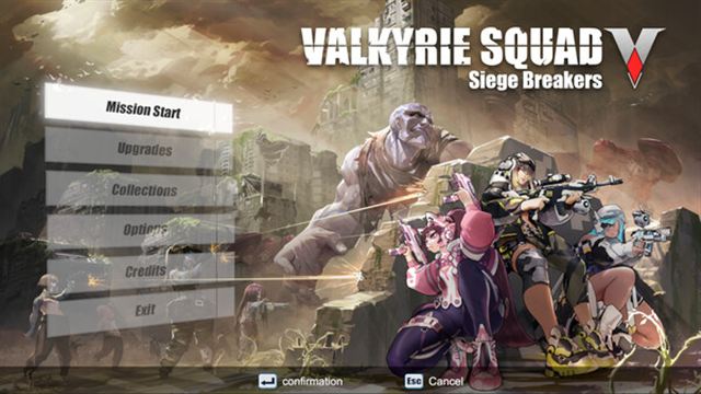 Hình ảnh trong game Valkyrie Squad Siege Breakers-TENOKE Hình ảnh trong game Valkyrie Squad Siege Breakers-TENOKE