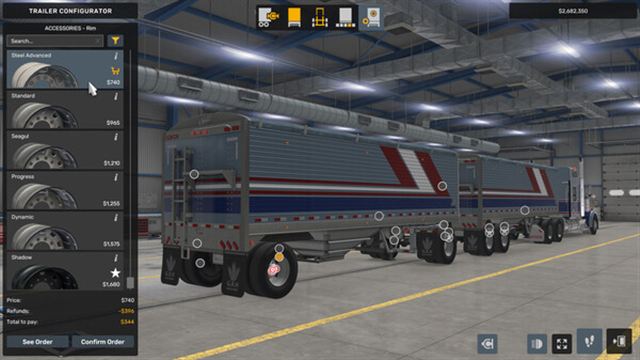 Hình ảnh trong game American Truck Simulator v1.53.1.5s-P2P Hình ảnh trong game American Truck Simulator v1.53.1.5s-P2P