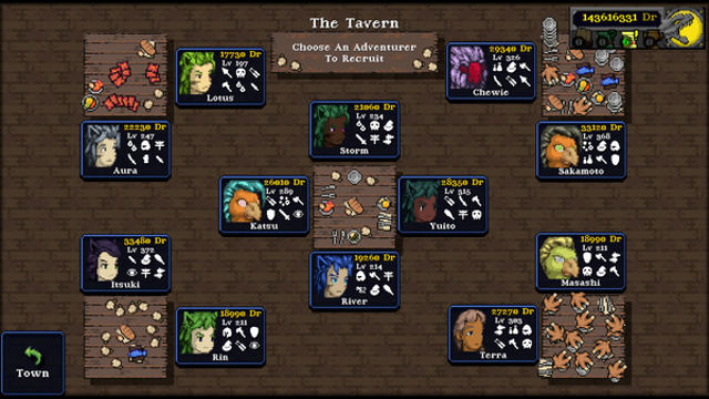 Hình ảnh trong game Legends of Dragaea Idle Dungeons-TENOKE Hình ảnh trong game Legends of Dragaea Idle Dungeons-TENOKE