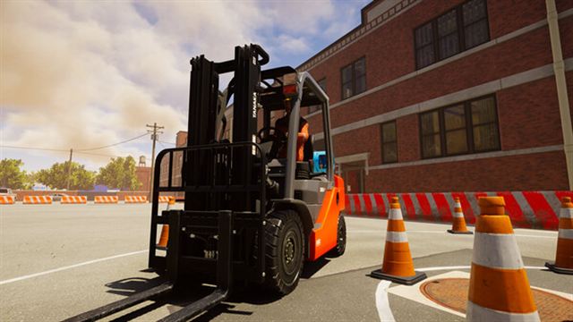 Hình ảnh trong game Forklift Simulator-TENOKE Hình ảnh trong game Forklift Simulator-TENOKE