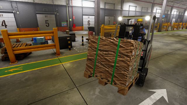 Hình ảnh trong game Forklift Simulator-TENOKE Hình ảnh trong game Forklift Simulator-TENOKE