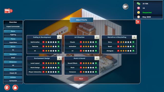 Hình ảnh trong game Game Builder Tycoon-TENOKE Hình ảnh trong game Game Builder Tycoon-TENOKE