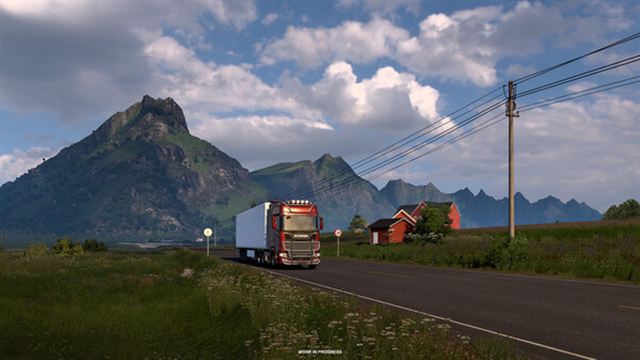 Hình ảnh trong game Euro Truck Simulator 2 Nordic Horizons-RUNE Hình ảnh trong game Euro Truck Simulator 2 Nordic Horizons-RUNE