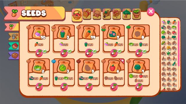 Hình ảnh trong game Tiny Garden-TENOKE Hình ảnh trong game Tiny Garden-TENOKE