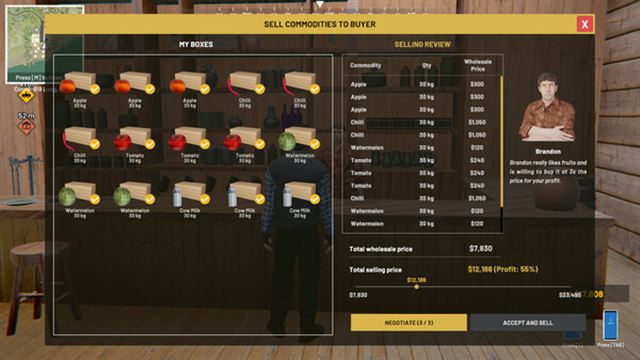 Hình ảnh trong game Village Dealer Simulator-TENOKE Hình ảnh trong game Village Dealer Simulator-TENOKE